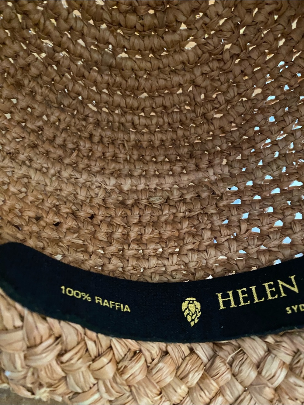 Helen Kaminski Raffia Natural Hat - Picture 8 of 9